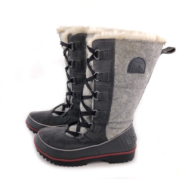 Sorel Tivoli High II Felt Winter Boots 7.5 - Picture 2 of 15